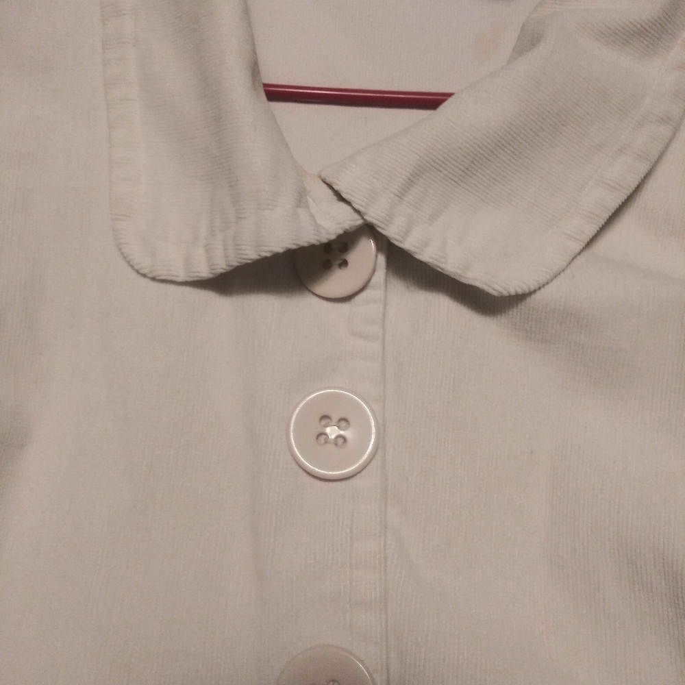 Cream corduroy jacket